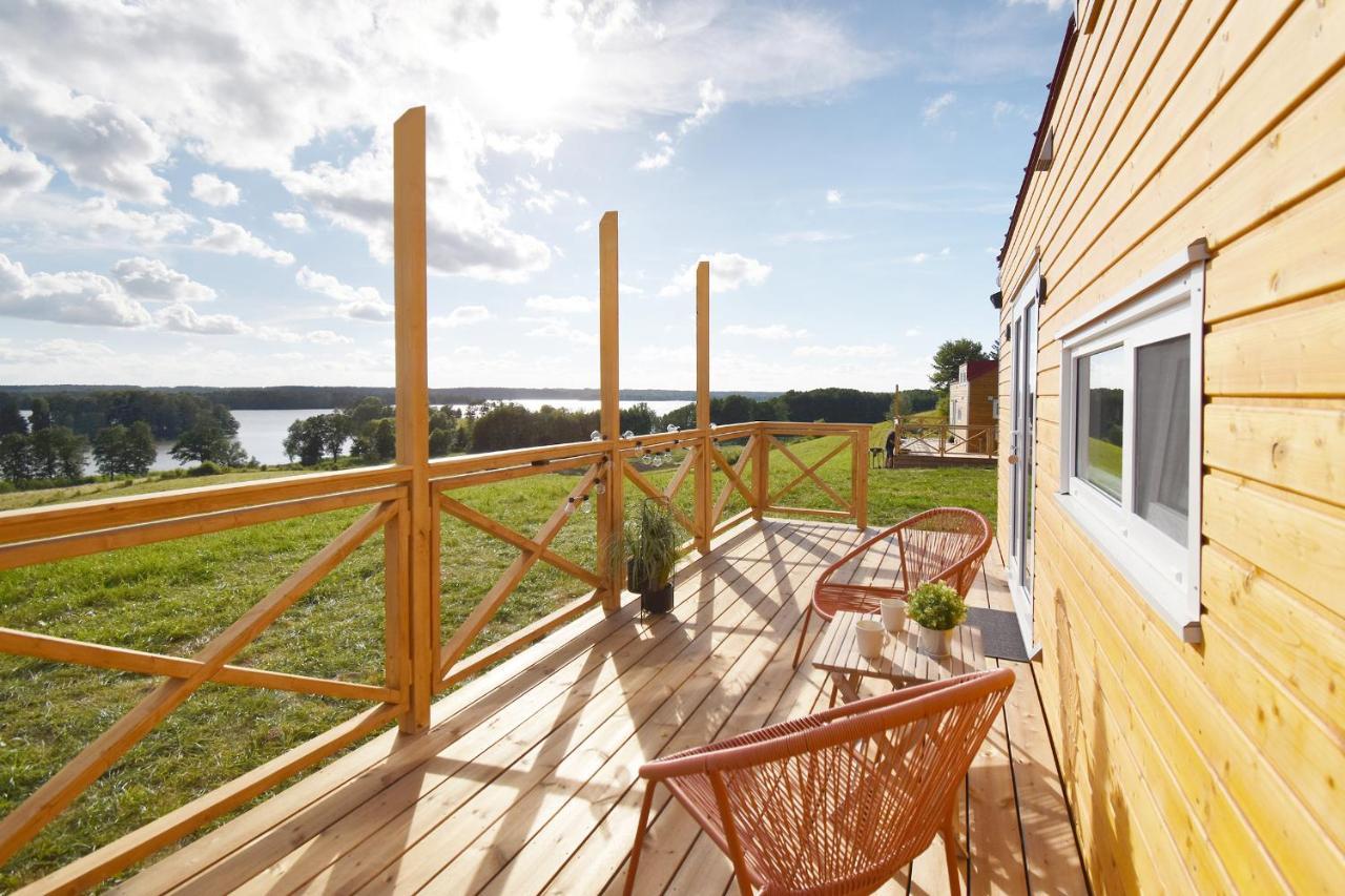 Dadaj Park - Tiny House Villa Biskupiec  Exterior foto