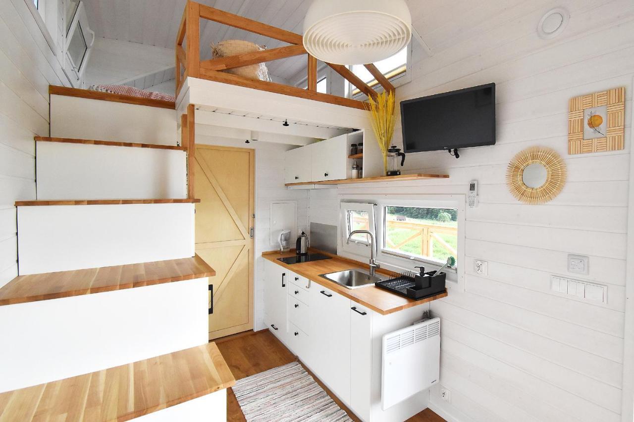 Dadaj Park - Tiny House Villa Biskupiec  Exterior foto